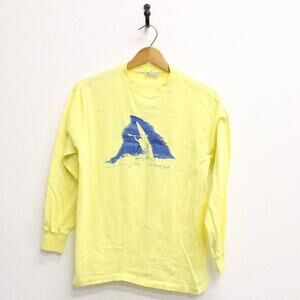 Vintage Kayak Club Long Sleeve T Shirt Medium